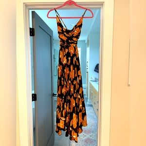 Simkhai Portia Pleated Dress Brand New with tags size 2